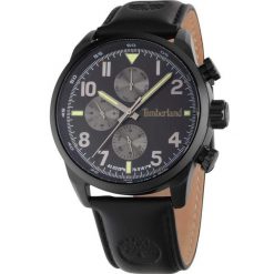 Zegarek męski Timberland TDWGF0009502, Quartz, 47mm, 5ATM. Czarne, analogowe zegarki męskie Timberland, bez wzorów, z materiału, ze stali. Za 714.25 zł.