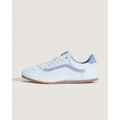 Buty VANS VN000D83LTB1 Niebieski. Niebieskie obuwie trekkingowe damskie Vans, z tkaniny, bez zapięcia. Za 328.99 zł.