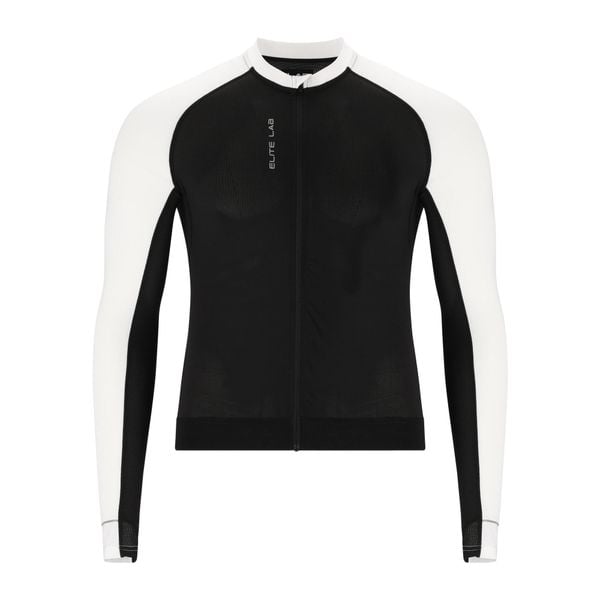 Dżersej z długim rękawem Elite Lab Elite X1. Białe bluzy męskie ELITE LAB, bez wzorów, z dżerseju, sportowe, bez ramiączek, bez kaptura. Za 332.50 zł.