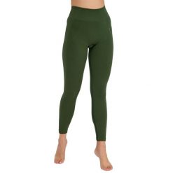 Legginsy damskie z wysokim stanem Brubeck CASUAL. Szare legginsy damskie Brubeck, bez wzorów, z elastanu. Za 169.00 zł.