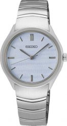 Zegarek Seiko Zegarek damski Seiko SUR549P1 srebrny. Szare zegarki damskie Seiko, srebrne. Za 1,490.00 zł.