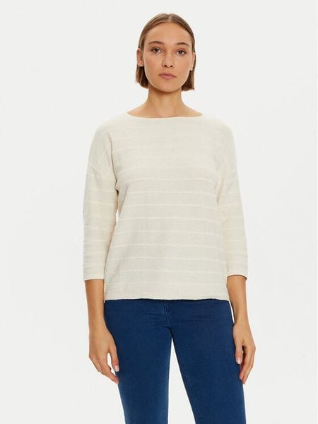 Fransa Sweter Sinne 20614273 Écru Regular Fit. Swetry nierozpinane damskie Fransa, xl, bez wzorów, z syntetyku, bez kołnierzyka, bez ramiączek. Za 99.99 zł.