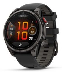 Zegarek sportowy Garmin fenix 8 PRO 47mm AMOLED Sapphire Carbon Gray. Niebieskie zegarki sportowe Garmin, bez wzorów. Za 5,681.99 zł.