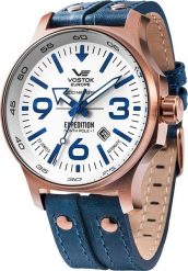 Zegarek Vostok Europe Zegarek męski Vostok Europe YN55-595B641 niebieski. Niebieskie zegarki męskie Vostok Europe, bez wzorów. Za 1,650.00 zł.