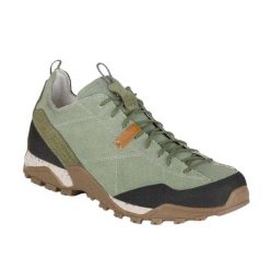Buty Górskie Męskie Płótno Nativa. Zielone trekkingi męskie Aku, bez zapięcia. Za 649.99 zł.