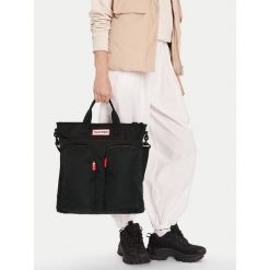 Plecak podróżny Hunter. Czarne plecaki damskie Hunter, bez wzorów. Za 219.99 zł.
