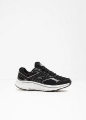 Sneakersy marki Skechers z pianką z pamięcią kształtu. Czarne obuwie sportowe damskie bonprix, bez wzorów, bez zapięcia. Za 349.99 zł.