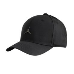 Czapka z daszkiem Air Jordan Rise Structured Metal Jumpman HM5750-010. Czarne czapki damskie Jordan, bez wzorów. Za 169.00 zł.