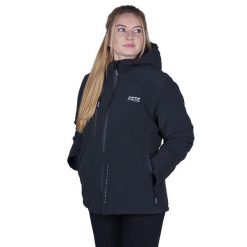 Kurtka WINTER+ 10000mm PROS SPORT model 706. Zielone kurtki sportowe damskie Pros, na jesień, bez wzorów, z materiału, bez ramiączek, bez kaptura, trekkingowe. Za 649.99 zł.