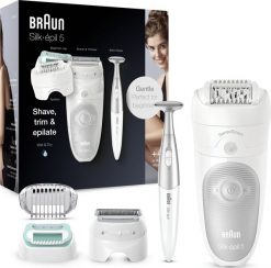 Braun Silk-épil 5 damski depilator + trymer bikini. Depilatory BRAUN. Za 254.22 zł.