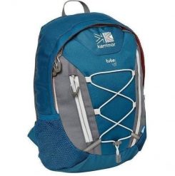Plecak turystyczny miejski Karrimor Tube 10L. Niebieskie plecaki męskie Karrimor, bez wzorów, z materiału, biznesowe. Za 119.99 zł.