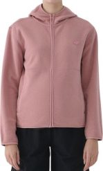 Bluza polarowa damska 4F F355 różowa 4FWAW25TFLEF355 56S XL. Czerwone bluzy damskie 4F, s, bez wzorów, z polaru, bez ramiączek, bez kaptura. Za 226.89 zł.
