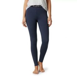 Damskie legginsy termoaktywne ze 100% wełny merynosów - Bjork 210. Szare legginsy damskie FJORK MERINO, bez wzorów, z materiału. Za 289.00 zł.