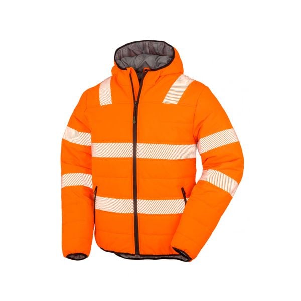 Kurtka ochronna Result Ripstop Padded. Brązowe kurtki męskie RESULT, l, bez wzorów, z poliesteru, bez kaptura. Za 318.50 zł.