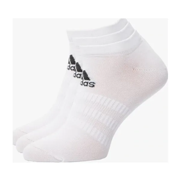 Adidas Skarpety Light Low 3Pp , biały, rozmiar S. Białe skarpetki damskie Adidas, z aplikacjami, z bawełny. Za 39.99 zł.