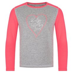 Meisjes lange mouwen t-shirt Kilpi SONIER-JG. Fioletowe t-shirty damskie Kilpi, bez wzorów, sportowe, bez kołnierzyka, bez ramiączek. Za 60.57 zł.