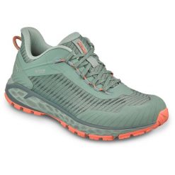 Buty sportowe damskie MEINDL Power Walker Lady 4.2 z membraną Gore-tex. Zielone obuwie trekkingowe damskie MEINDL, z gore-texu, bez zapięcia. Za 969.90 zł.