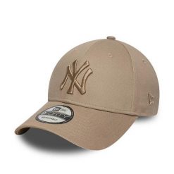 Czapka z daszkiem New Era New York Yankees Nos League Ess 9FORTY. Brązowe czapki damskie New Era, bez wzorów, z bawełny, eleganckie. Za 119.99 zł.