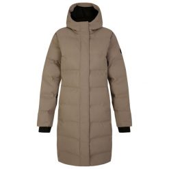 Kurtka Ocieplana Damska Wander. Brązowe kurtki sportowe damskie Dare 2B, xl, bez wzorów, z puchu, bez ramiączek, bez kaptura, trekkingowe. Za 452.99 zł.