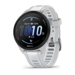 Zegarek sportowy Garmin Forerunner 165 Music AMOLED 43mm Mist Grey Whitestone. Szare smartbandy Garmin, bez wzorów. Za 1,239.99 zł.