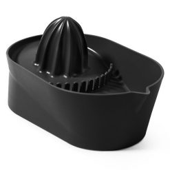 Obló wyciskarka do cytrusów czarna. Czarne wyciskarki Tghome. W wyprzedaży za 73.90 zł.