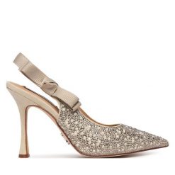 Szpilki Steve Madden. Brązowe szpilki damskie Steve Madden, bez wzorów, bez obcasa, na szpilce, bez zapięcia. Za 599.99 zł.