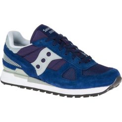 Trenerzy Saucony shadow original. Niebieskie buty sportowe męskie Saucony, bez wzorów, bez zapięcia. W wyprzedaży za 473.15 zł.