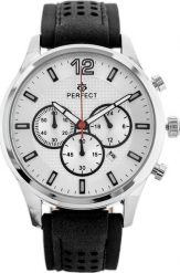 Zegarek Perfect ZEGAREK MĘSKI PERFECT CH01L - CHRONOGRAF (zp354a). Zegarki męskie Perfect, bez wzorów. Za 128.80 zł.