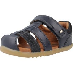 Sandały BOBUX ROAM Niebieski. Niebieskie sandały męskie BOBUX, na lato, bez wzorów, ze skóry, bez zapięcia. Za 272.99 zł.