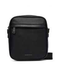 Valentino Saszetka Karo VBSA7O21 Czarny. Czarne saszetki i nerki męskie Valentino, bez wzorów, ze skóry. Za 349.99 zł.