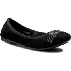 Baleriny JENNY FAIRY W123SS16078. Czarne balerinki damskie Jenny Fairy, bez wzorów, z materiału, bez obcasa, bez zapięcia. Za 49.99 zł.