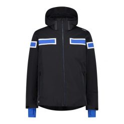 Kurtka narciarska z Primaloftu CMP. Czarne kurtki sportowe męskie CMP, na zimę, m, bez wzorów, bez kaptura, narciarskie, primaloft. Za 1,206.35 zł.