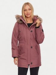 ONLY Parka Iris 15304625 Różowy Regular Fit. Czerwone parki damskie ONLY, l, bez wzorów, z syntetyku, bez kaptura. Za 199.99 zł.