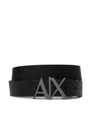 Armani Exchange Pasek Męski 951017 CC505 43120 Czarny. Czarne paski męskie Armani Exchange, ze skóry. Za 209.99 zł.