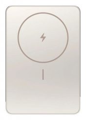 Xiaomi Super Slim Magnetic Power Bank 5000 Litowo-jonowa (Li-Ion) 5000 mAh Bezprzewodowe ładowanie Piaskowy. Powerbanki Xiaomi. Za 179.99 zł.