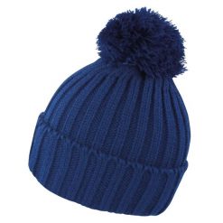 Dzianinowa Czapka HDI Quest Dla Dorosłych Unisex. Niebieskie czapki damskie RESULT WINTER ESSENTIALS, bez wzorów, z dzianiny. Za 33.99 zł.
