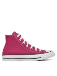 Converse Trampki Chuck Taylor All Star A13842C Różowy. Czerwone trampki i tenisówki damskie Converse, bez wzorów, z materiału, bez zapięcia. Za 219.99 zł.