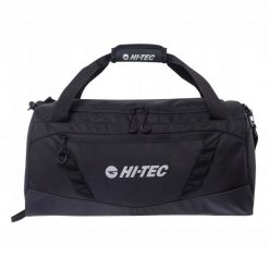 Torba Jobemo 30L M. Czarne torby sportowe męskie Hi-tec, bez wzorów, z materiału. Za 150.99 zł.