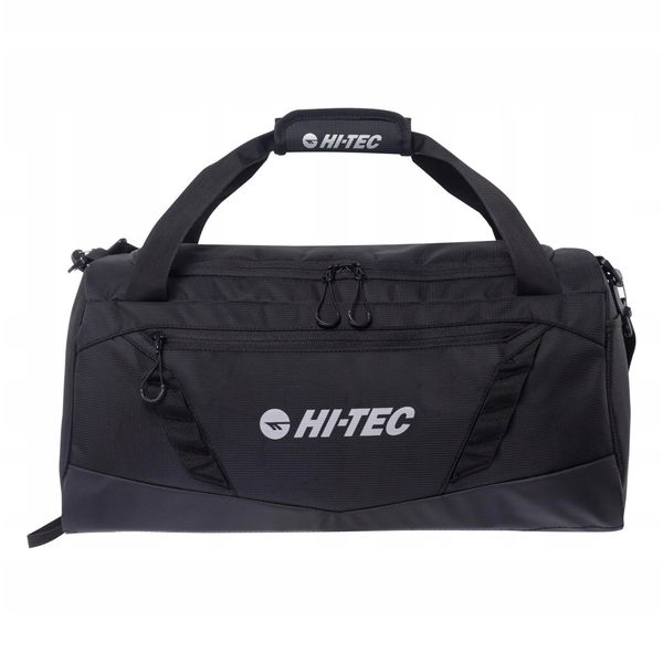 Torba Jobemo 30L M. Czarne torby sportowe męskie Hi-tec, bez wzorów, z materiału. Za 150.99 zł.