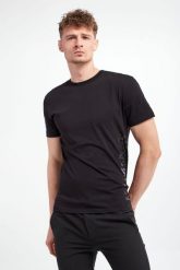 T-shirt męski LES HOMMES. T-shirty męskie Les Hommes, m, bez wzorów, bez kołnierzyka, bez ramiączek. W wyprzedaży za 279.30 zł.