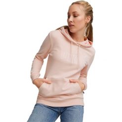Bluza z kapturem Puma Essentials Plus, Kobiety. Czerwone bluzy damskie Puma, xs, bez wzorów, z bawełny, sportowe, bez ramiączek, z kapturem. Za 290.00 zł.