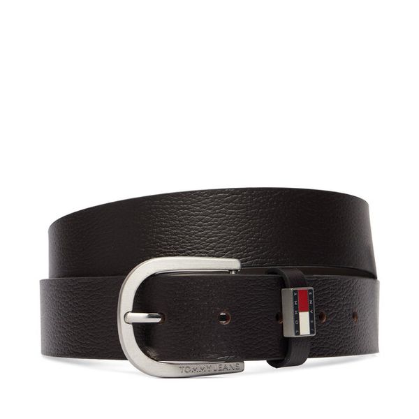 Pasek Tommy Jeans. Brązowe paski męskie Tommy Jeans, z jeansu. Za 169.99 zł.