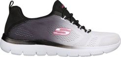 Skechers Skechers damskie buty sportowe sneakersy Summer Bright Charmer 149536 BKW 38,5. Obuwie sportowe damskie Skechers, bez wzorów, bez zapięcia. Za 299.99 zł.
