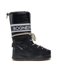 Bogner Śniegowce Les Arcs 1 D 32347404 Czarny. Czarne śniegowce damskie Bogner, ze skóry, bez zapięcia. Za 2,739.00 zł.