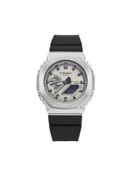 G-Shock Zegarek GBM-2100A-8BER Czarny. Czarne, analogowe zegarki męskie G-Shock, bez wzorów. Za 1,029.00 zł.