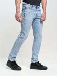 Jeansy męskie jasnoniebieskie Harper 173. Niebieskie jeansy męskie BIG STAR, z denimu, retro. W wyprzedaży za 249.99 zł.