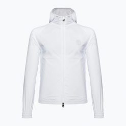 Bluza tenisowa męska HYDROGEN Tech FZ Skull. Białe bluzy męskie HYDROGEN, l, bez wzorów, sportowe, bez ramiączek, bez kaptura. Za 449.99 zł.
