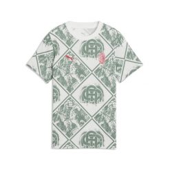 Młodzieżowa koszulka AC Milan FtblCulture Printed PUMA. Biała bluzki damskie Puma, m, bez wzorów, młodzieżowe, bez kołnierzyka, bez ramiączek. Za 129.00 zł.
