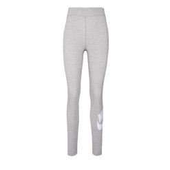 Legginsy Nike DV7791-063 szare, rozmiar M, dla kobiet. Szare legginsy damskie Nike, bez wzorów. Za 158.99 zł.