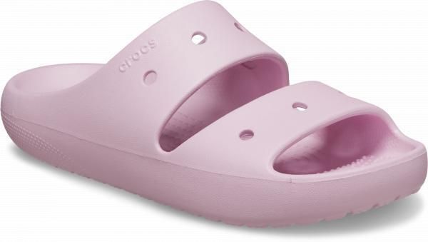 Klapki Dla Dorosłych Crocs Classic V2 Sandal. Brązowe klapki damskie Crocs, bez wzorów, z materiału, bez zapięcia. Za 118.99 zł.